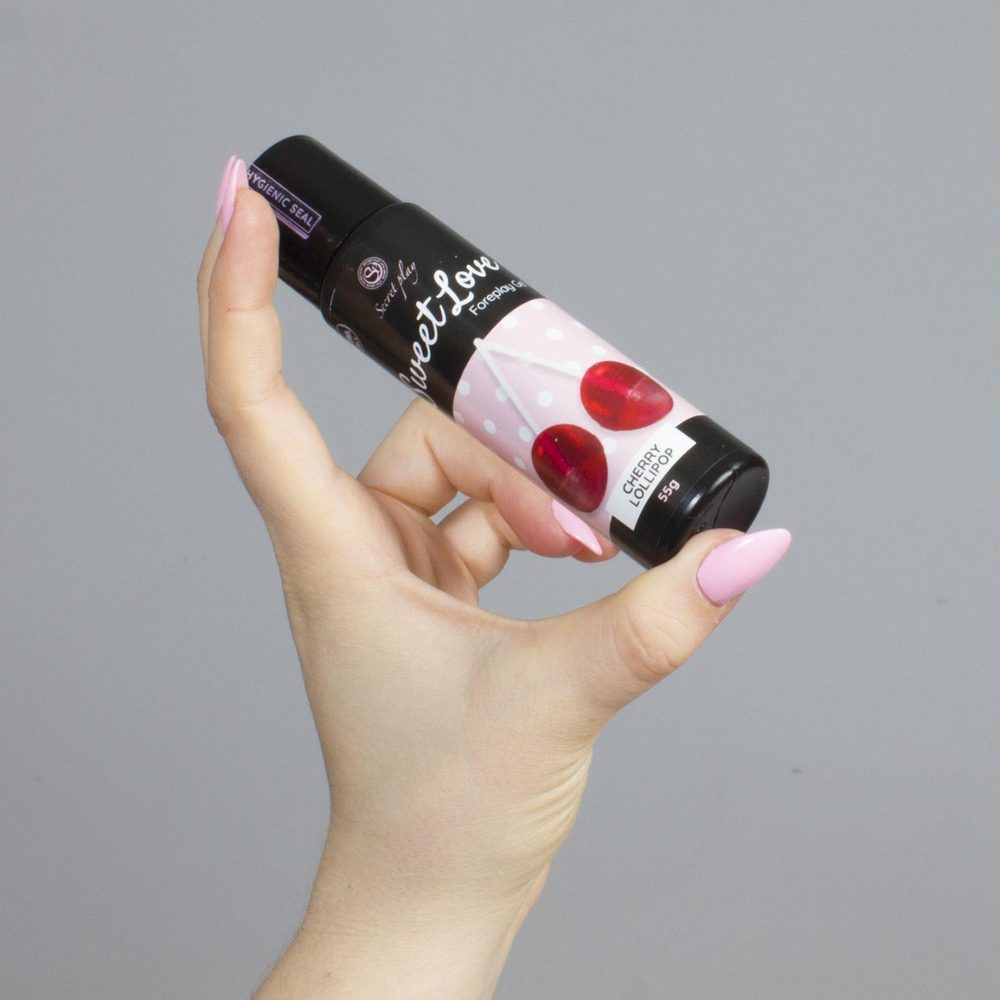 Jadalny żel smakowy wiśniowy lizak Secret Play 60 ml