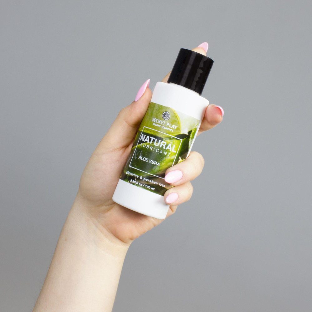Organiczny lubrykant z aloesem Aloe Vera Secret Play 100 ml