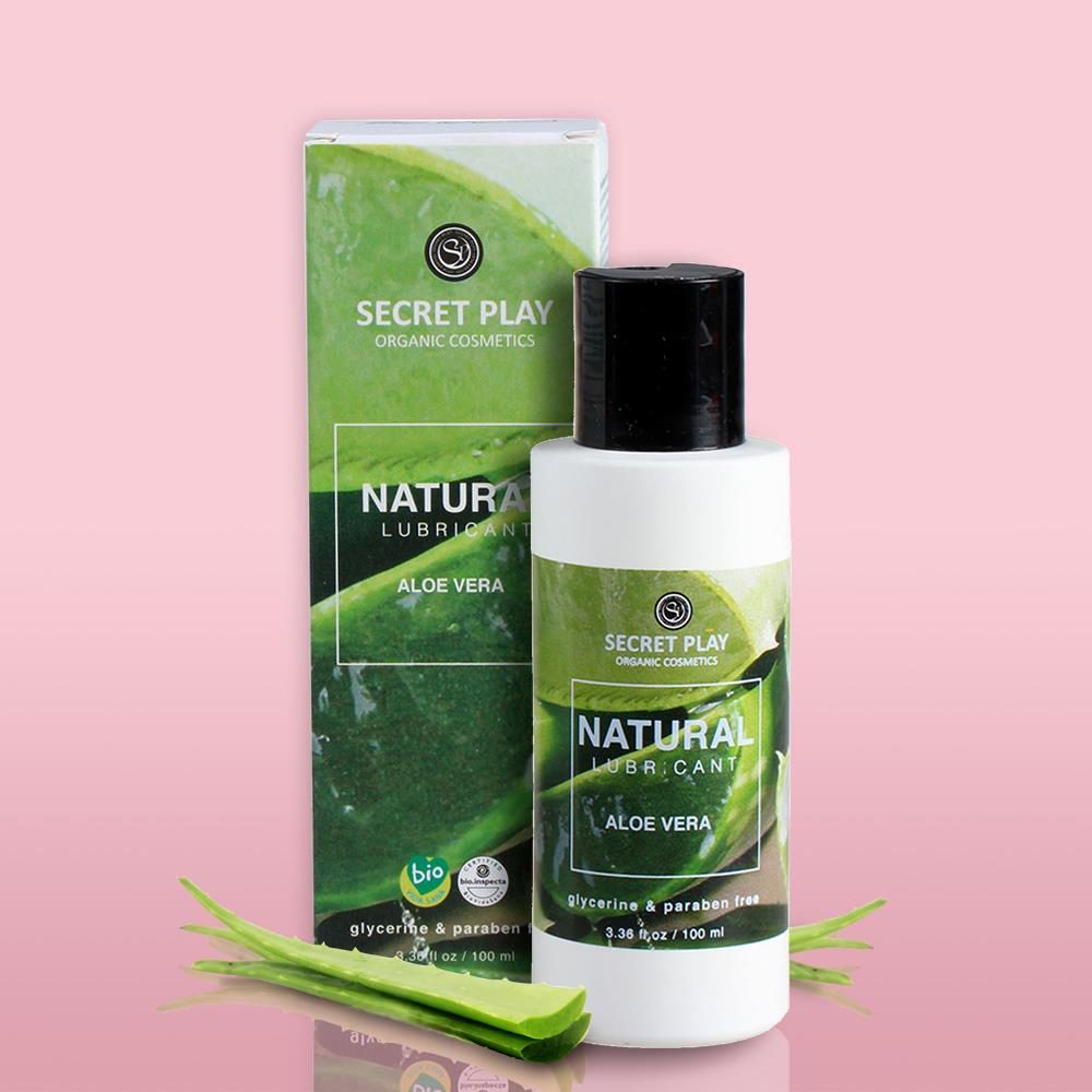 Organiczny lubrykant z aloesem Aloe Vera Secret Play 100 ml