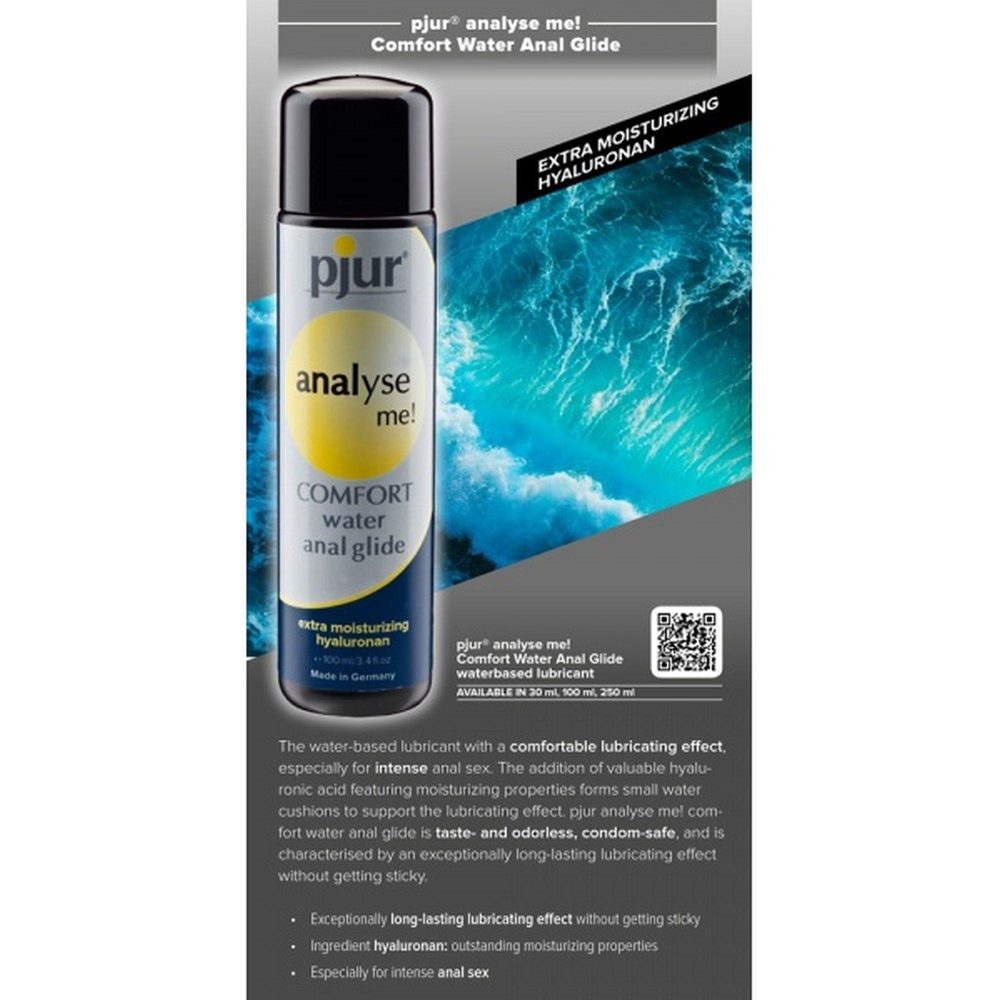 Żel analny Pjur Analyse Me Comfort Glide 100ml z kwasem hialuronowym