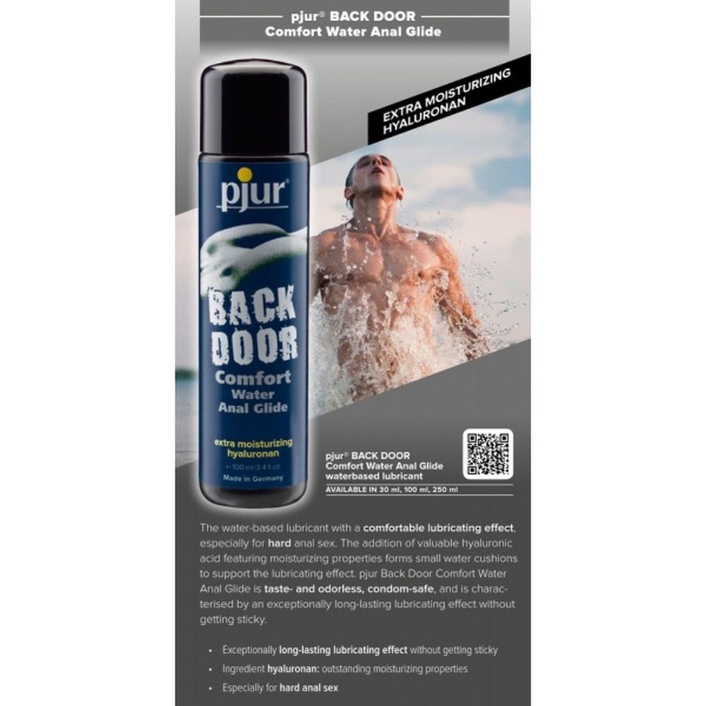 Żel analny Pjur Backdoor Comfort Glide 100ml wodny z hialuronanem