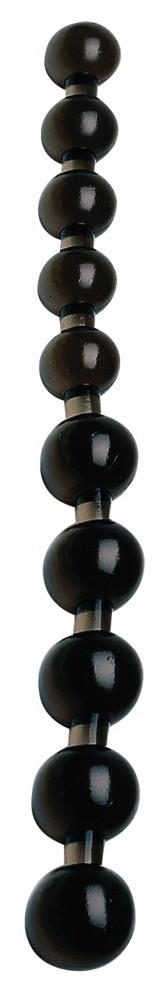 Wibrator analny You2Toys perły czarny 27 5 cm