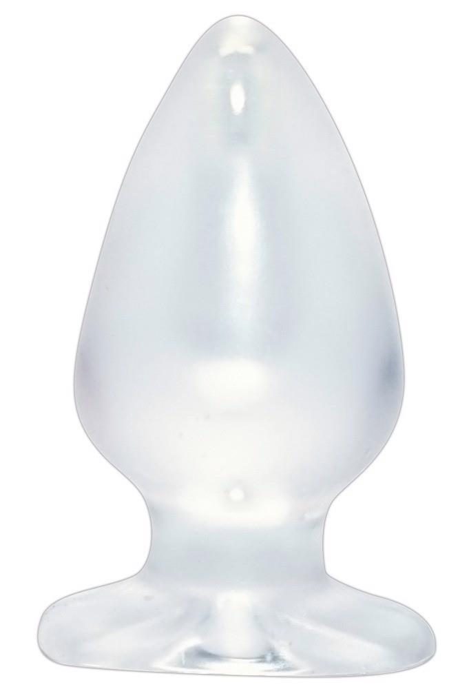 Korek analny przezroczysty Crystal 13 cm PVC