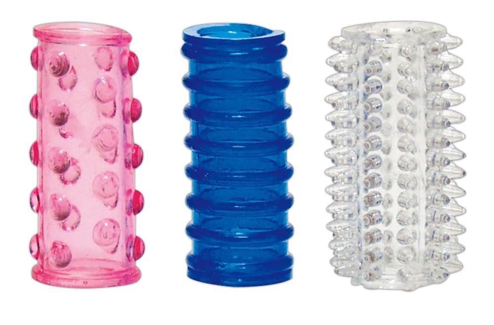 Silikonowe nakładki przelotowe Tokio You2Toys zestaw 3 4,5 cm