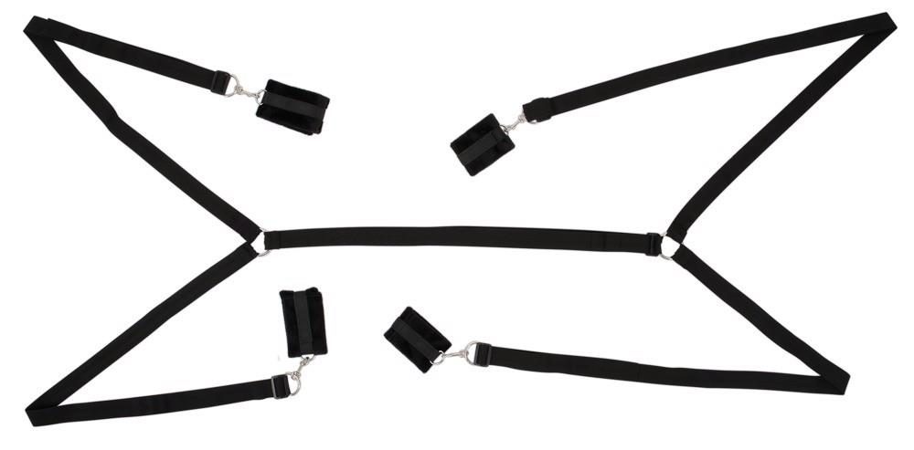 Zestaw do zniewolenia łóżka Bad Kitty 145 cm