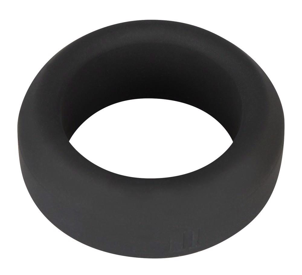 Pierścień erekcyjny Black Velvets czarny silikonowy 2.6 cm