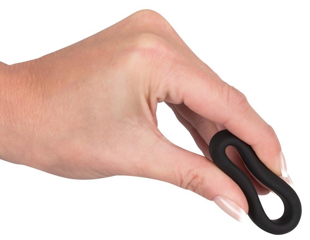 Pierścień erekcyjny silikonowy Black Velvets 3.2 cm