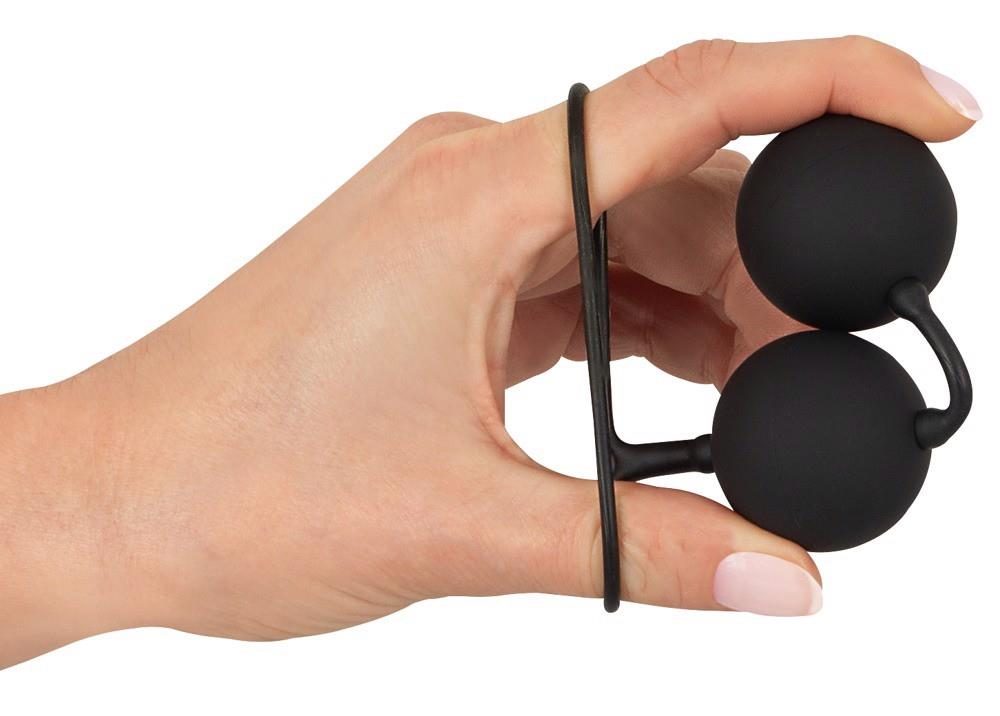 Kulki miłości Black Velvets dla początkujących silikonowe 19.5 cm