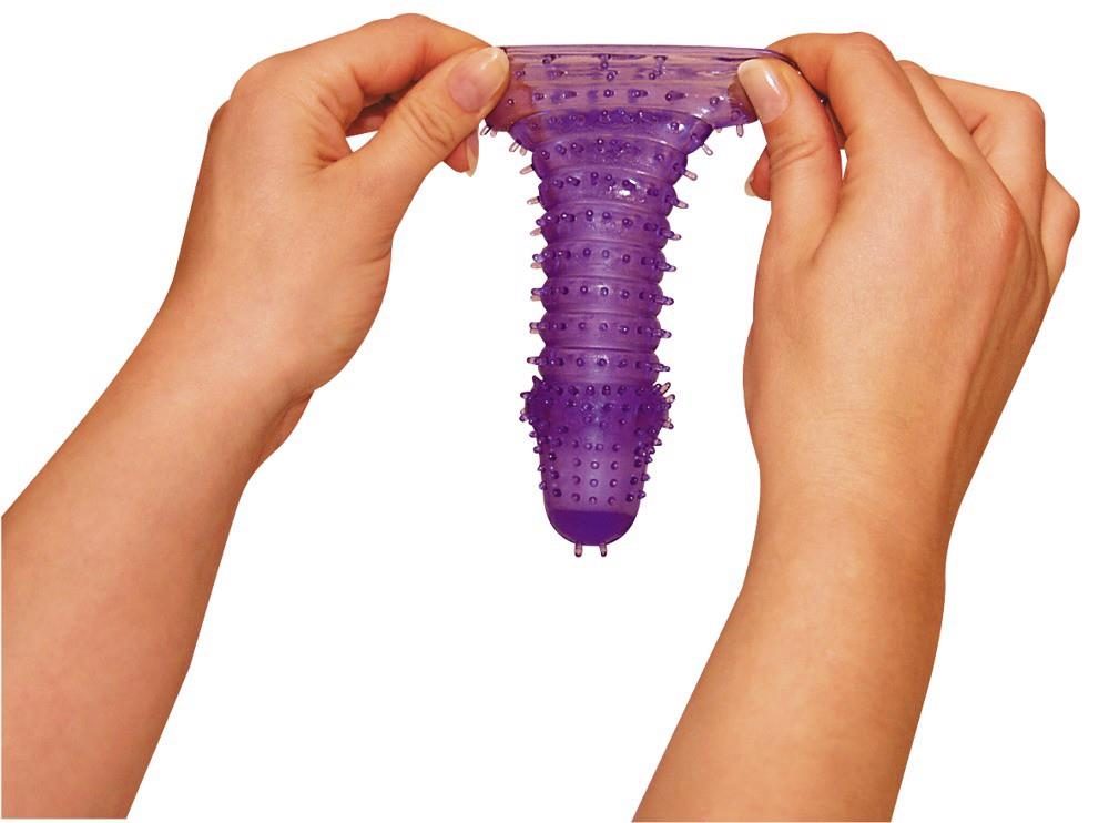 Przedłużka na penisa You2Toys Super Stretch lila 14,5 cm