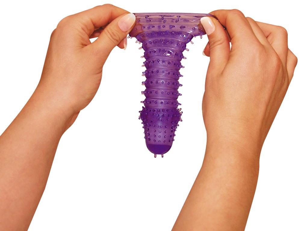 Przedłużka na penisa You2Toys Super Stretch lila 14,5 cm