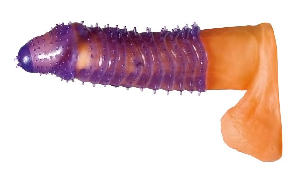 Przedłużka na penisa You2Toys Super Stretch lila 14,5 cm
