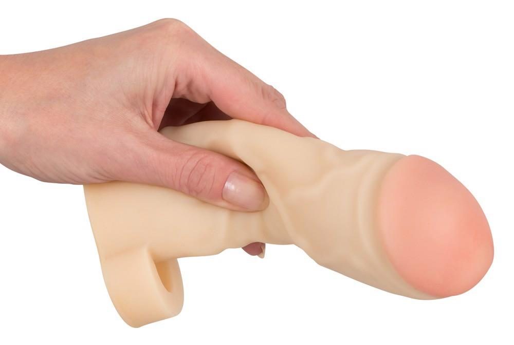 Przedłużka TPE You2Toys Thicker Bigger nude 17 cm