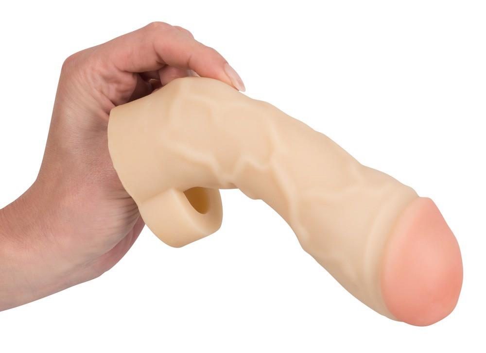 Przedłużka TPE You2Toys Thicker Bigger nude 17 cm