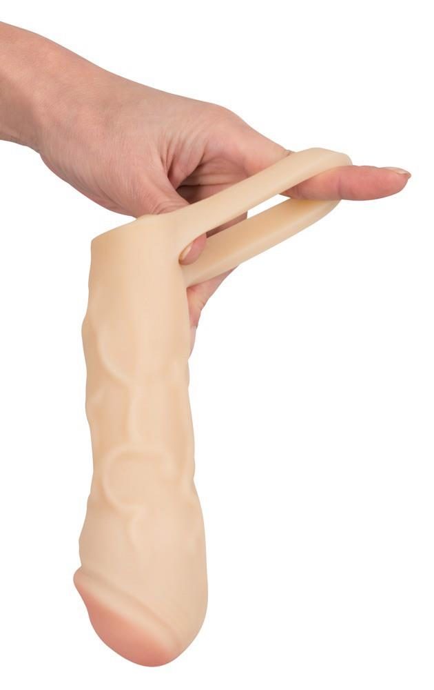 Przedłużka TPE You2Toys Thicker Bigger nude 17 cm