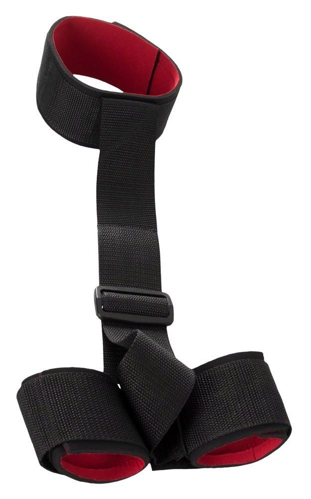 Miękkie regulowane kajdanki BDSM na szyję i ręce You2Toys