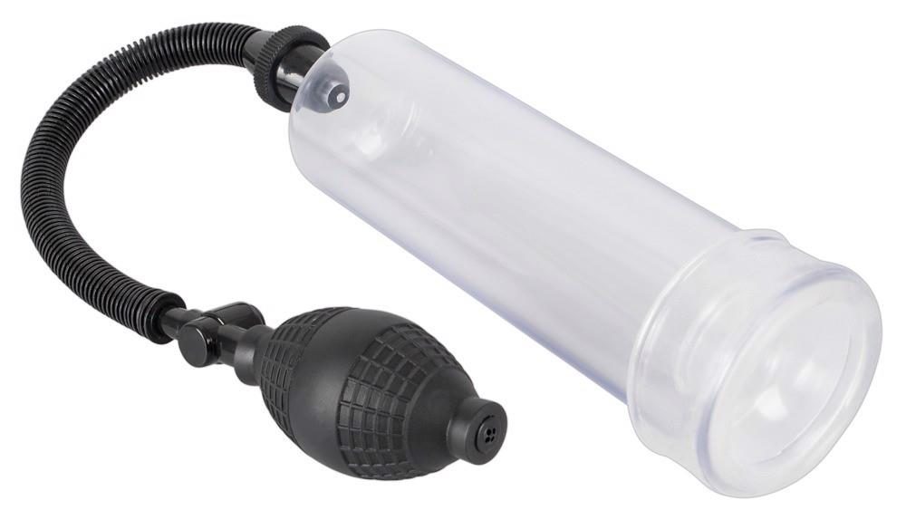 Pompka próżniowa Bang Bang transparentna 20 cm
