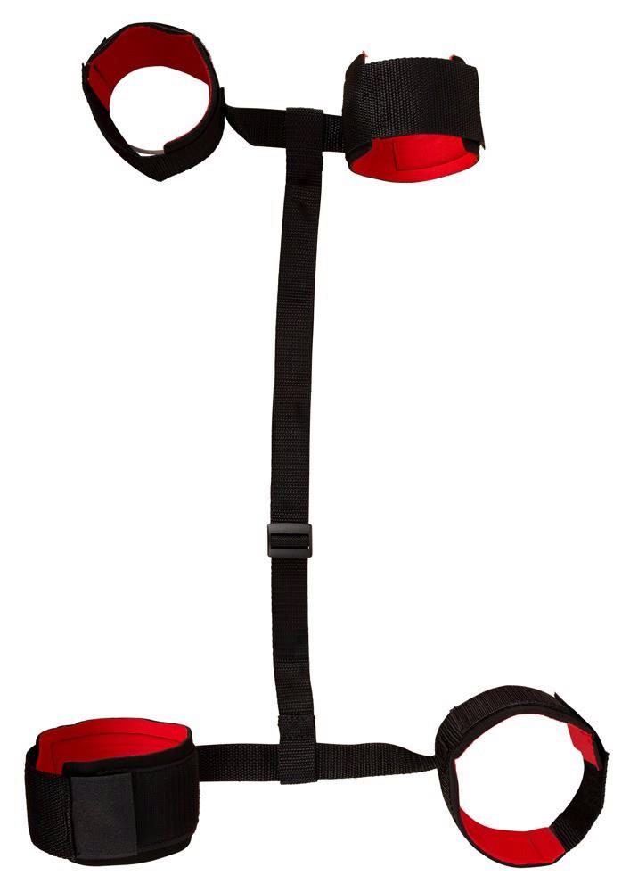 Kajdanki na ręce i nogi You2Toys regulowane 80 cm poliamid
