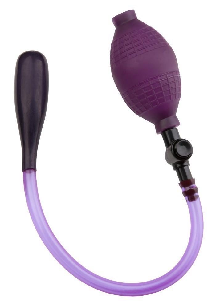 Balon analny fioletowy pompowany Bad Kitty lateksowy 9,5 cm