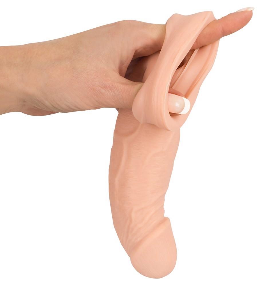 Przedłużka na penisa Nature Skin TPE 21 cm