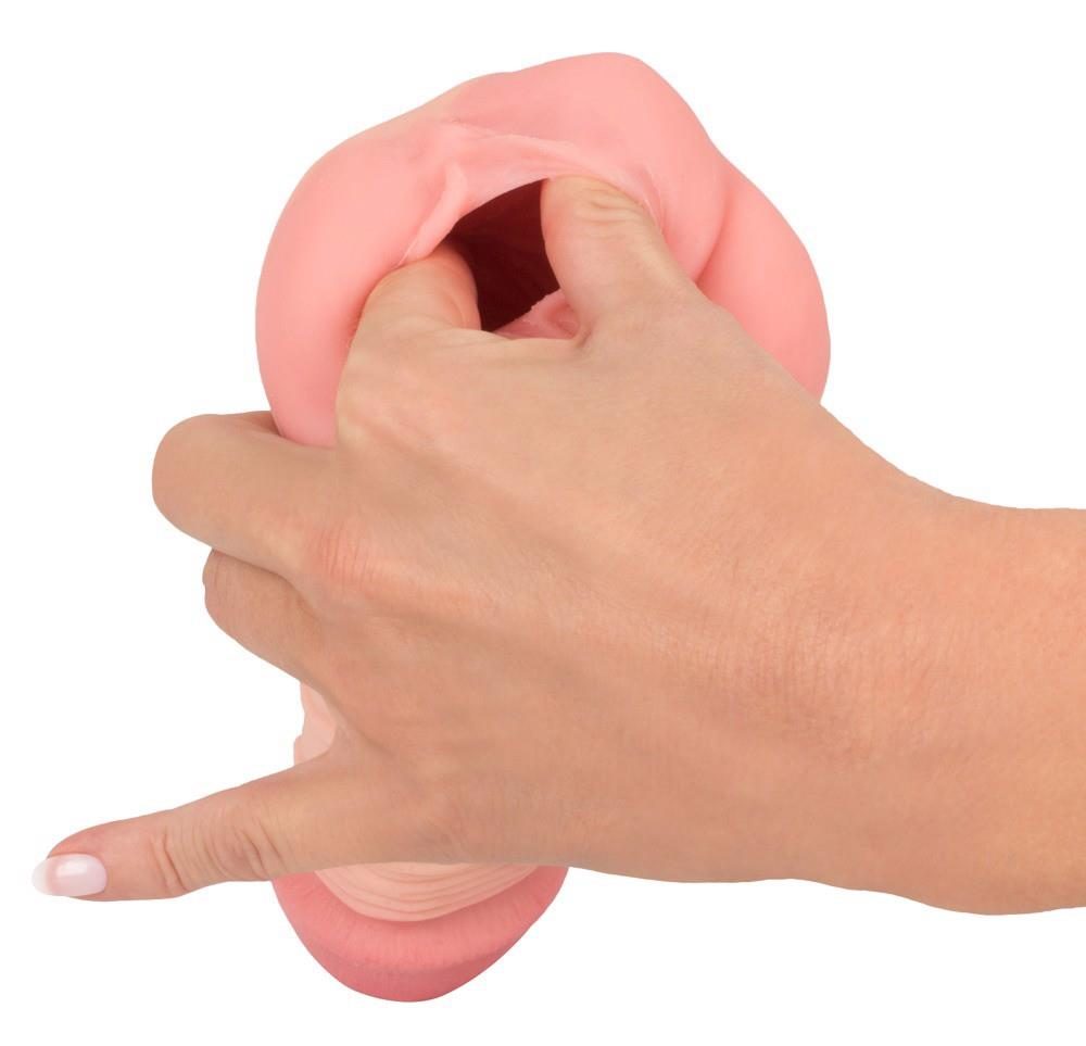 Masturbator Nature Skin 2w1 TPE 22 cm
