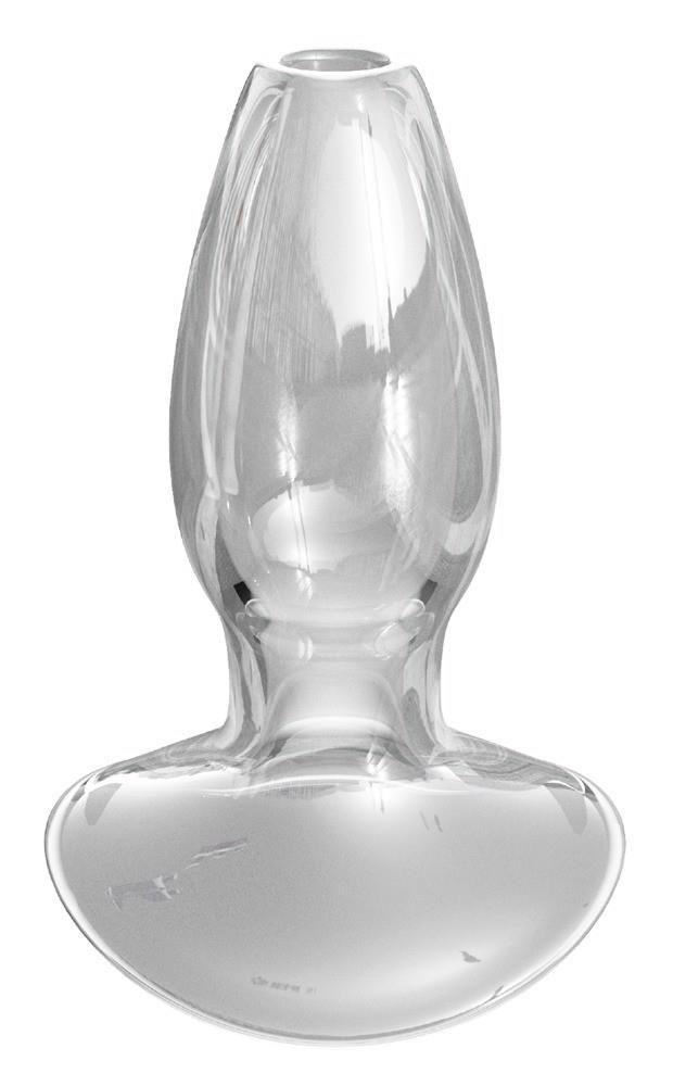 Korek analny wydrążony Anal Fantasy Elite szklany 9,6 cm