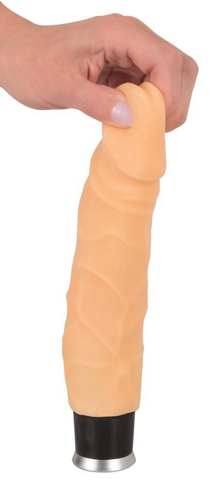 Wibrator realistyczny Nature Skin Big Vibe 23 cm
