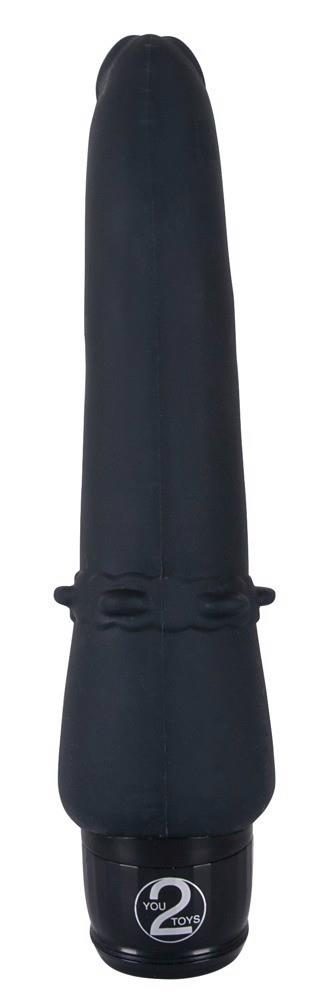 Wibrator analny silikonowy You2Toys czarny 22 cm