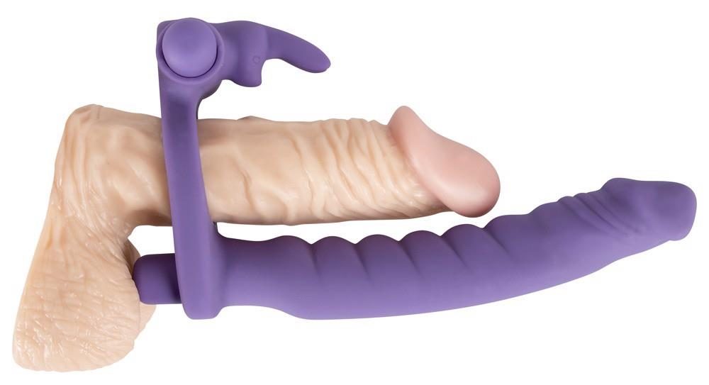 Pierścień wibrujący You2Toys silikonowy fioletowy 17 cm