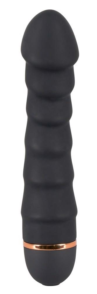 Wibrator realistyczny You2Toys Bendy Ripple czarny 16,5 cm