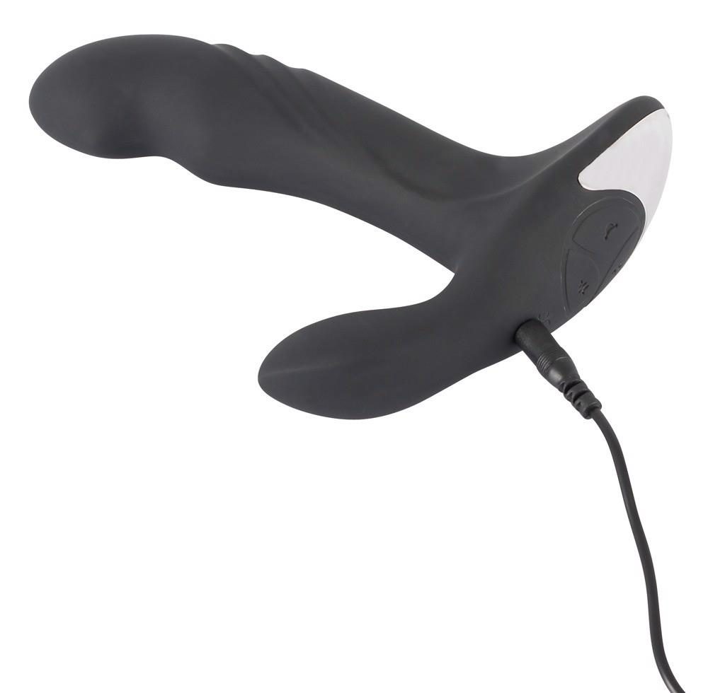Masażer prostaty Rebel 3 funkcje silikonowy USB 17 cm