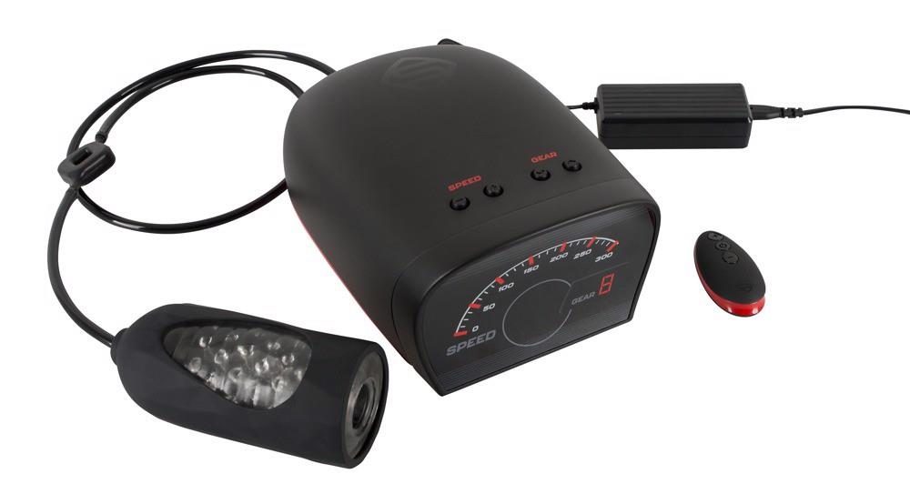 Masturbator z wibracją Suck O Mat 2.0 z pilotem USB