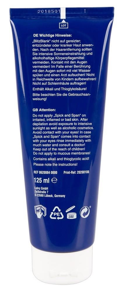 Krem depilujący BlitzBlank do gładkiej skóry 125ml