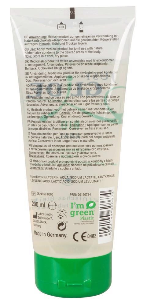 Organiczny żel analny Just Glide 200 ml