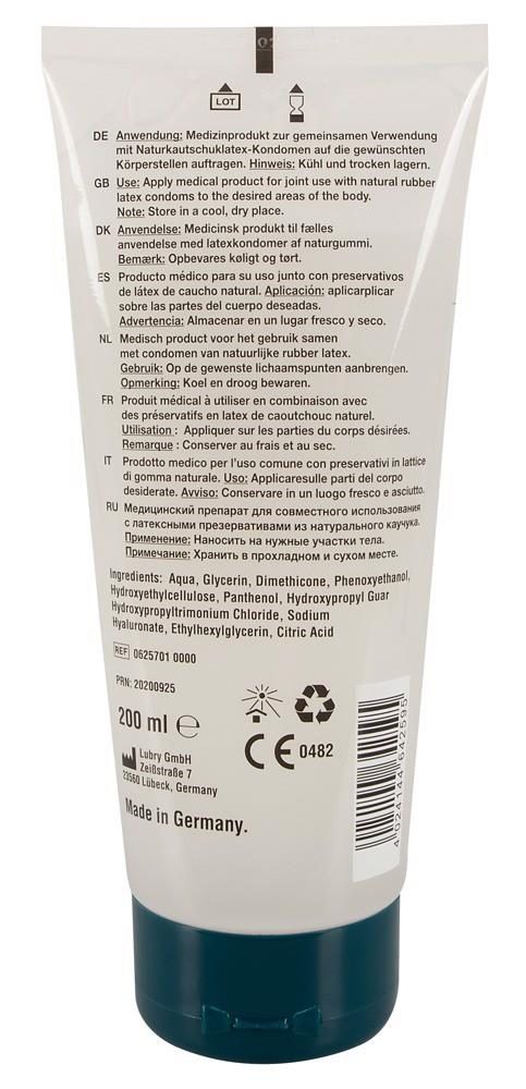 Żel analny premium Just Glide z hialuronem 200 ml