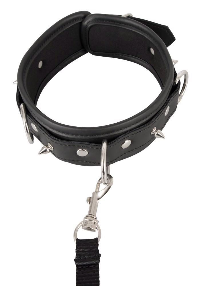 Kołnierz wegański Vegan Fetish ze smyczą 112 cm