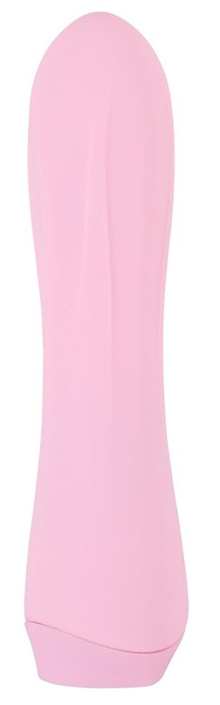 Mini wibrator Cuties Rose silikonowy różowy USB 14 cm