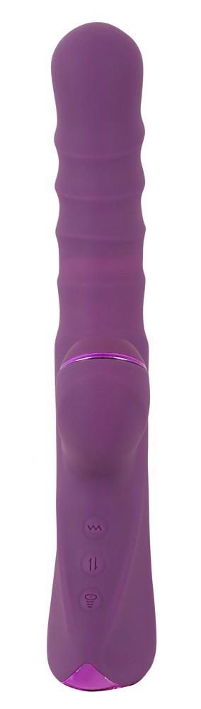 Wibrator króliczek Javida pchnący USB 24 cm