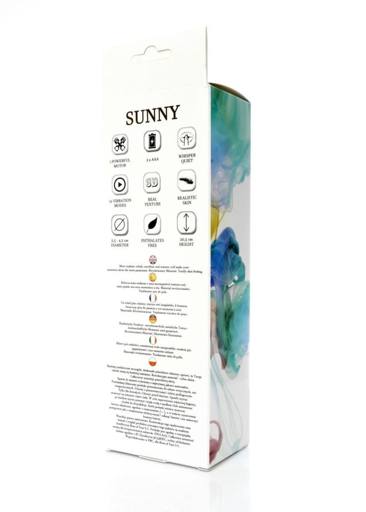 Wibrator realistyczny Sunny CyberSkin 12 funkcji