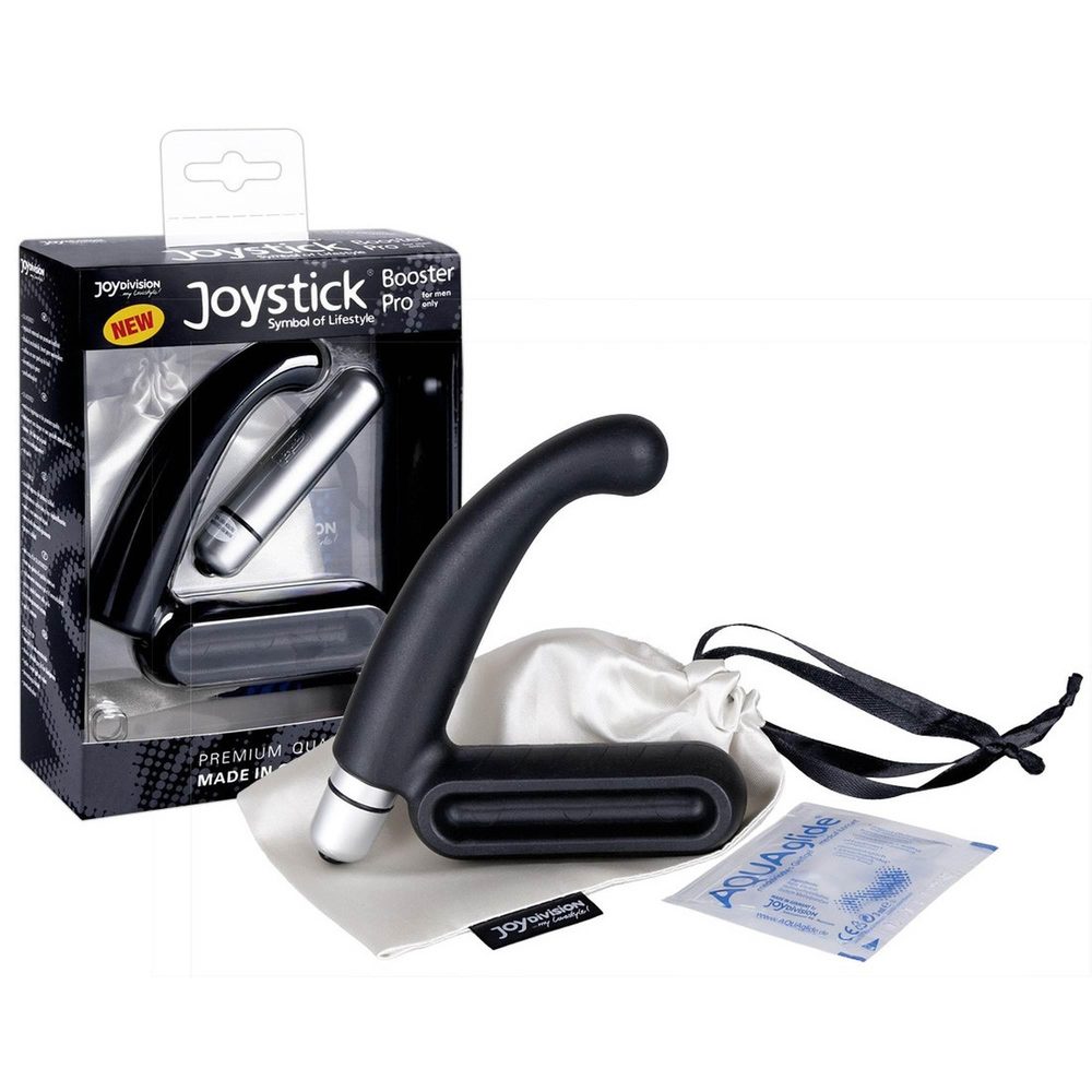 Masażer prostaty wibrujący JoyDivision Prostata Booster Pro czarny 13 cm