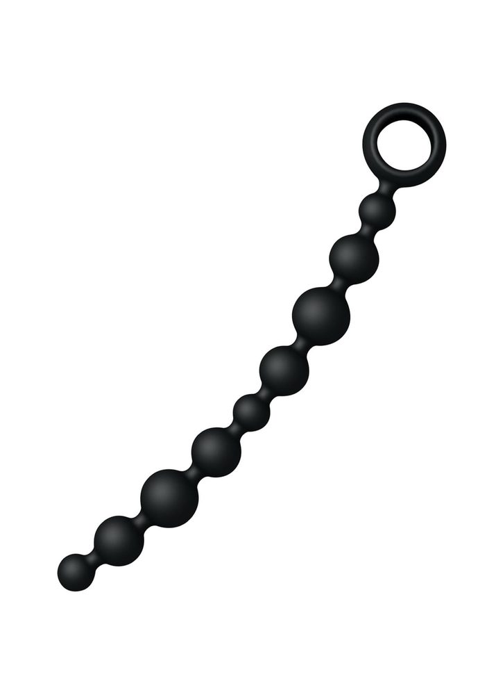 Kulki analne Joyballs Wave długie czarne silikonowe 29 cm