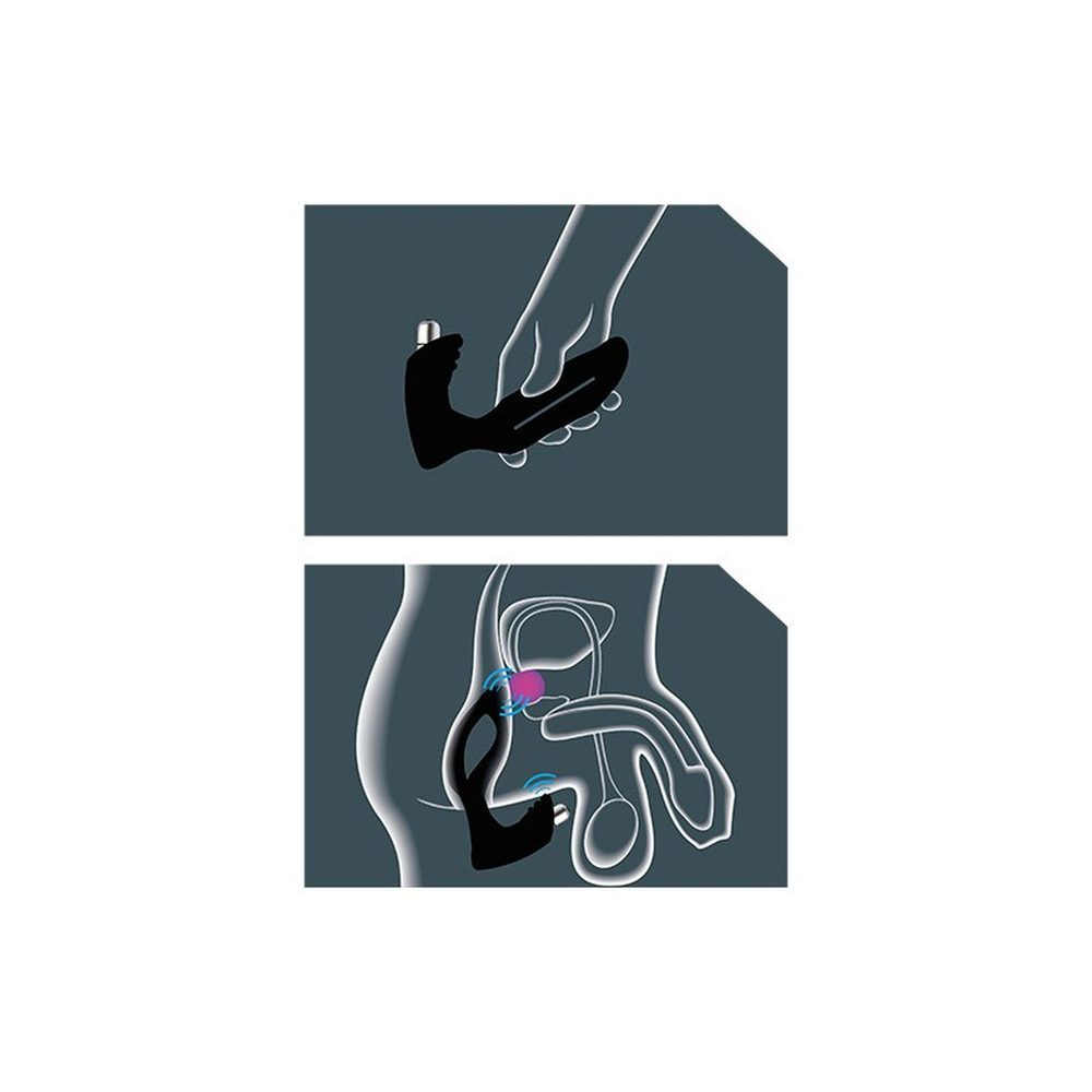 Masażer prostaty XPANDER X4+ silikonowy wibrujący USB mały