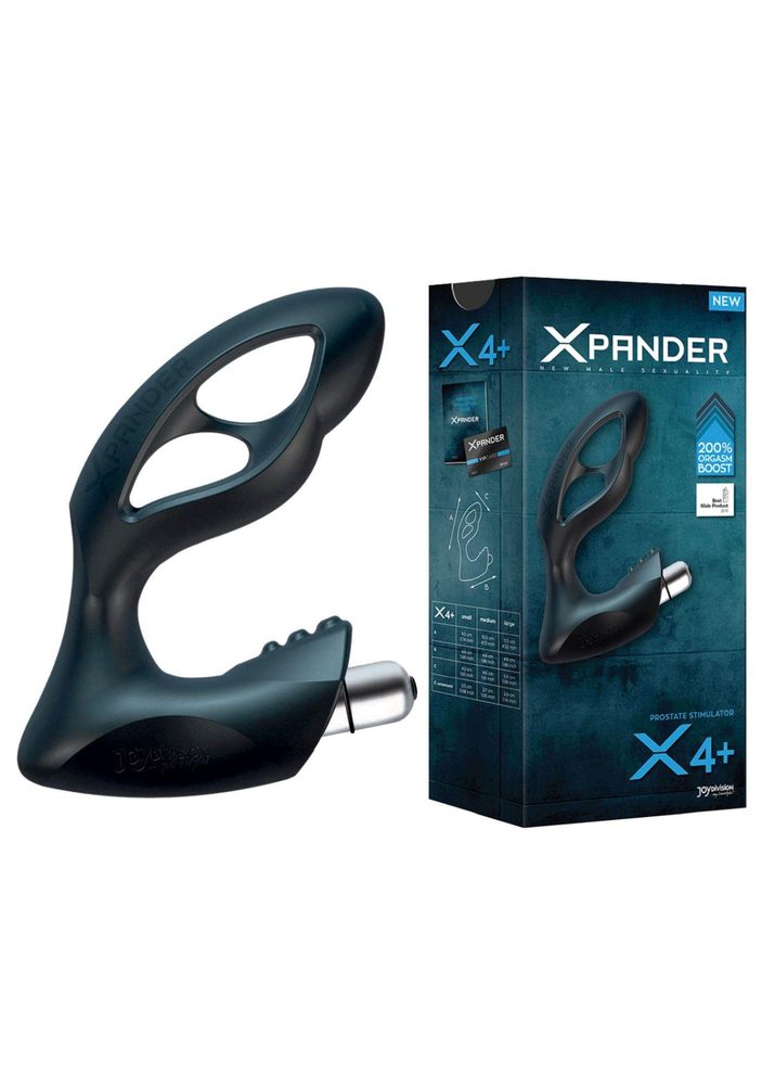 Masażer prostaty XPANDER X4+ silikonowy wibrujący USB mały