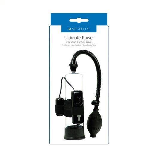Wibracyjna pompka do penisa Ultimate Power Me You Us 20 cm