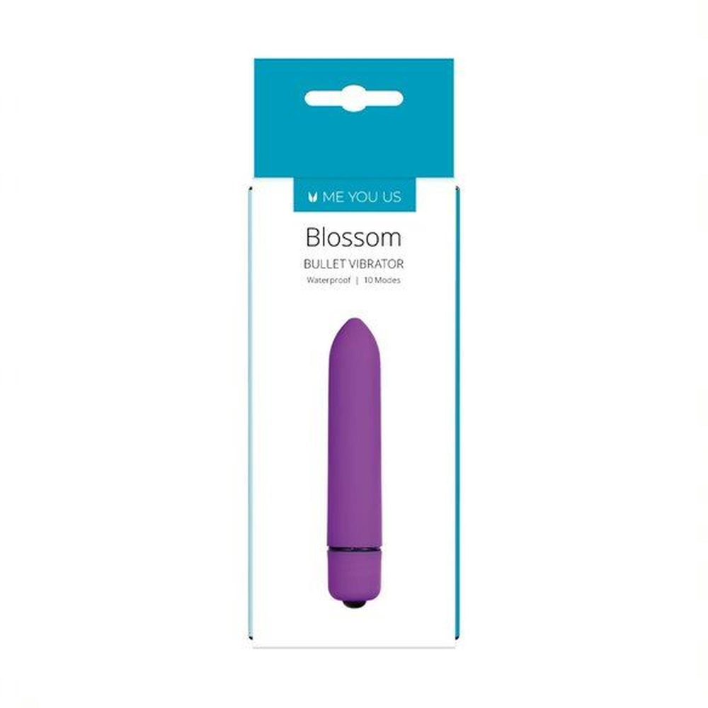 Mini wibrator Me You Us Blossom fioletowy 10 trybów