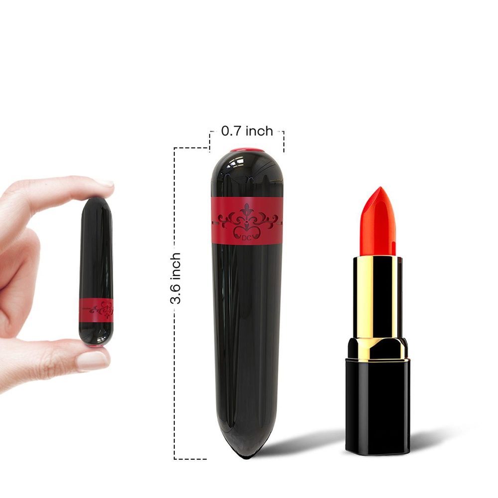 Mini wibrator silikonowy Rocket B Series Joy czarny USB wodoodporny