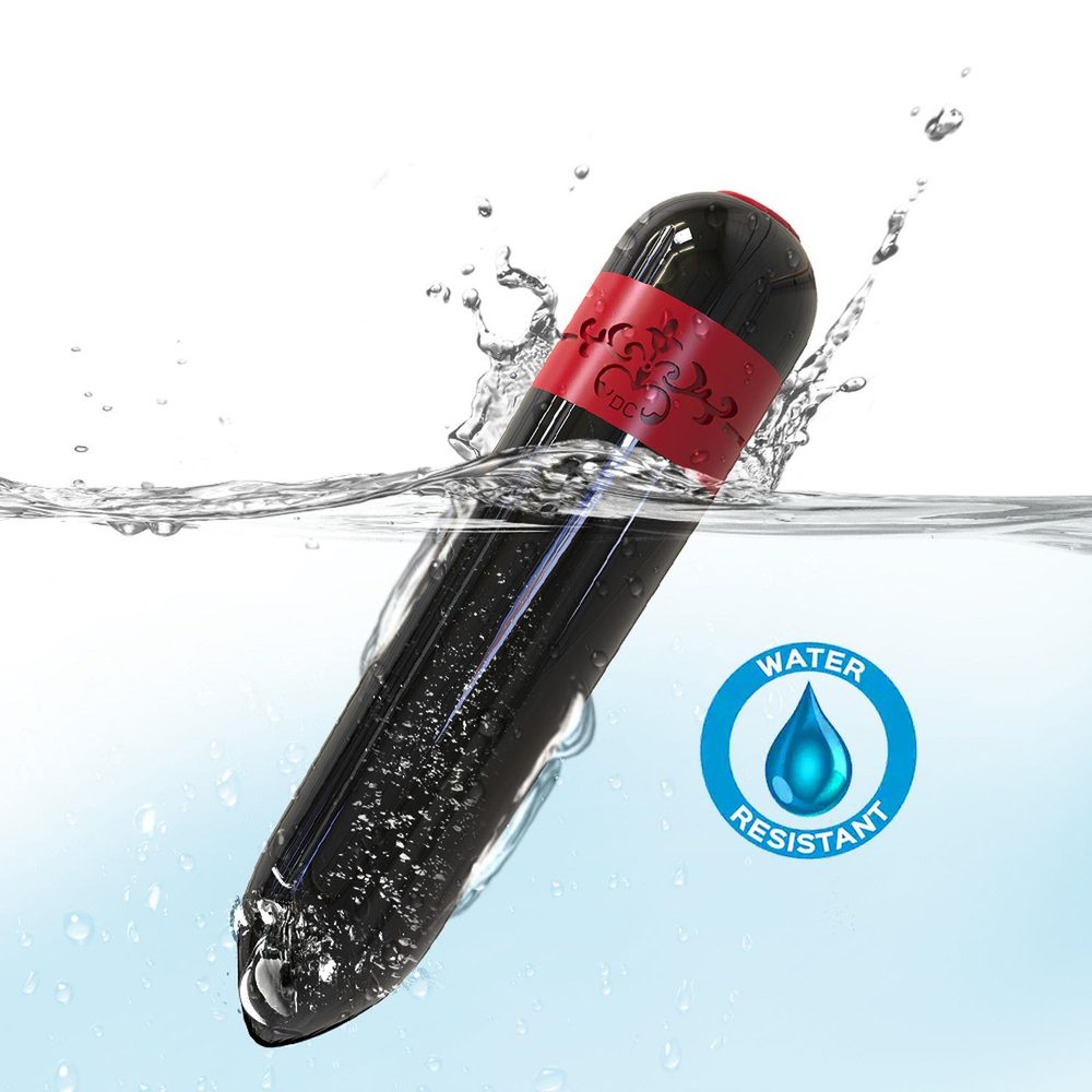 Mini wibrator silikonowy Rocket B Series Joy czarny USB wodoodporny