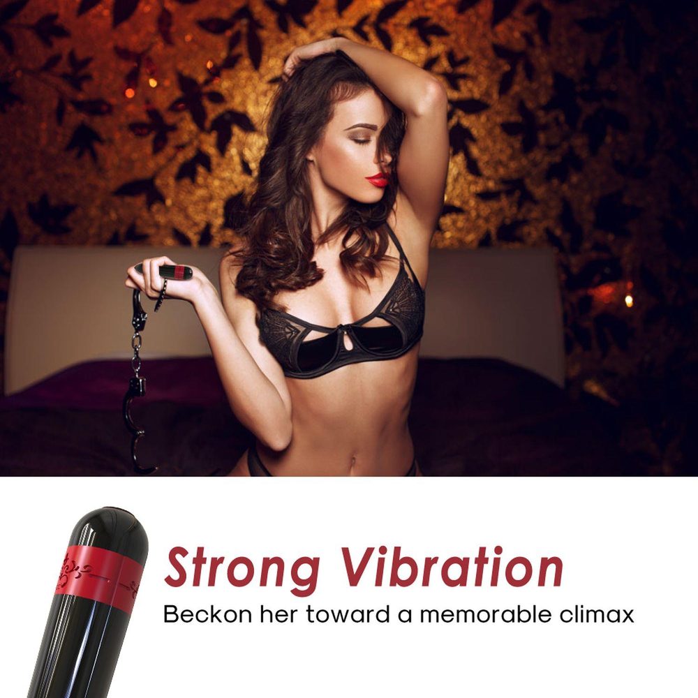 Mini wibrator silikonowy Rocket B Series Joy czarny USB wodoodporny