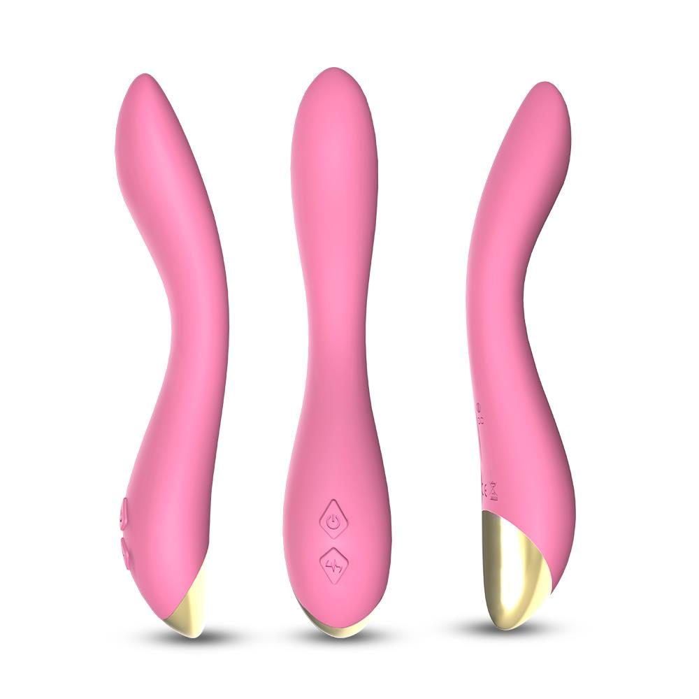 Wibrator punktu G Flamingo silikonowy B Series Joy jasnoróżowy USB 22 cm
