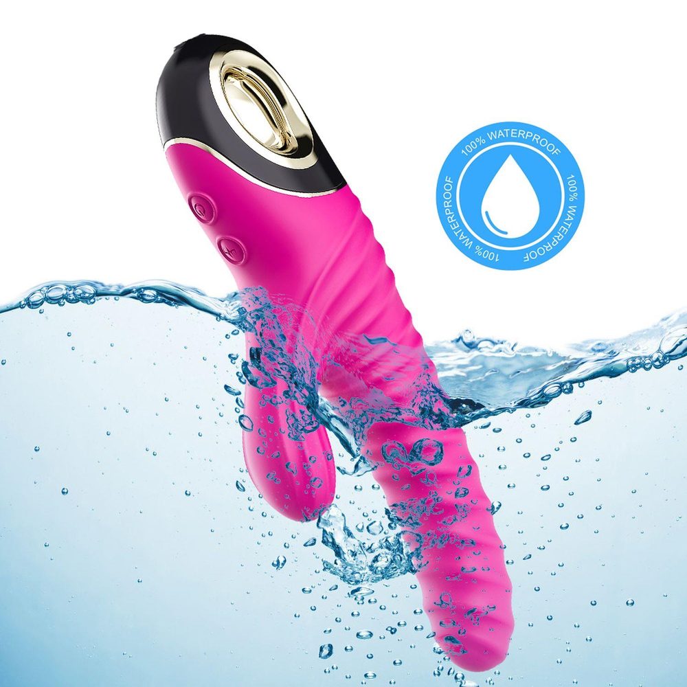 Wibrator punktu G Eternity silikonowy różowy USB wodoodporny