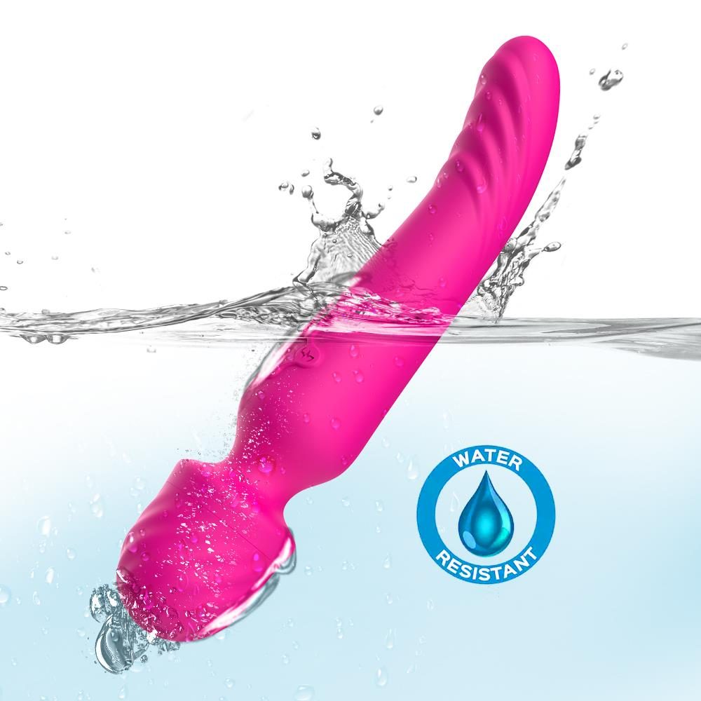 Silikonowy stymulator łechtaczki B Series Joy Mission różowy USB 9 trybów